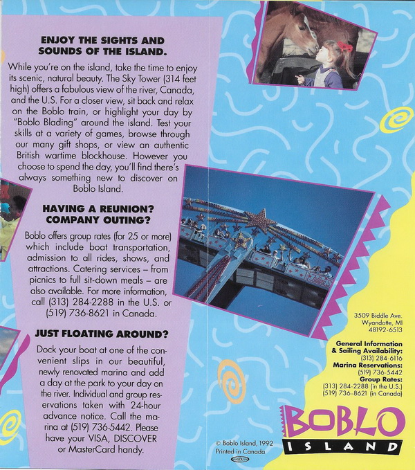 Bob-Lo Island - Old Brochure 14